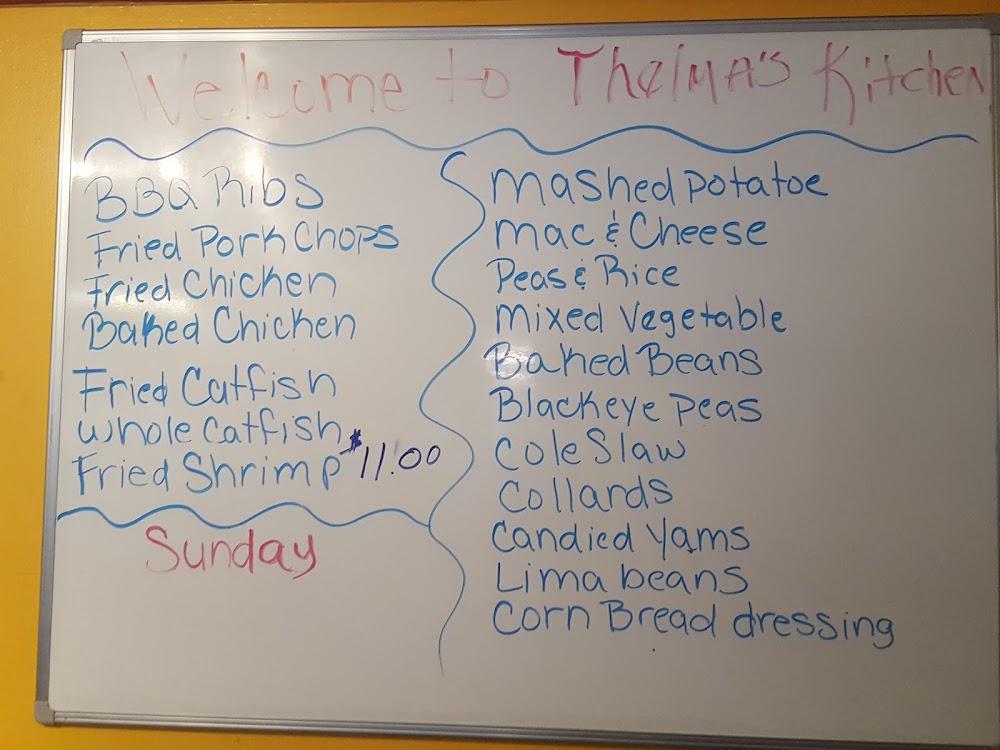 Thelma's Kitchen Menu image 3